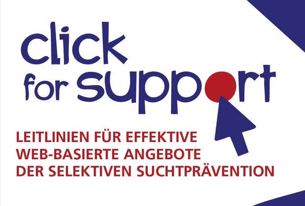 Logo des europäischen Projektes "Click for Support"