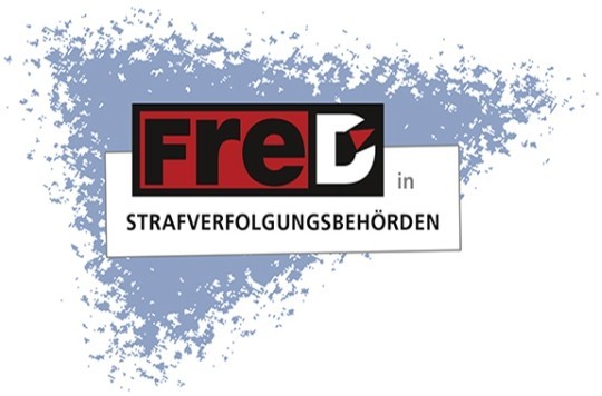 Logo FreD - in Strafverfolgungsbehörden