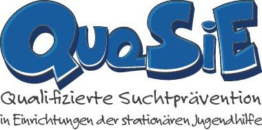 Logo des Projektes QuaSiE - Qualifizierte Suchtprävention in Einrichtungen der stationären Jugendhilfe