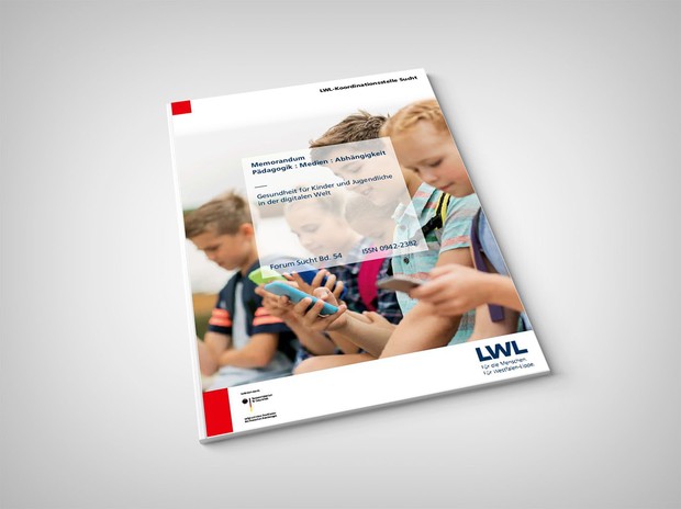 Deckblatt der Publikation "Memorandum - Pädagogik : Medien : Abhängigkeit"