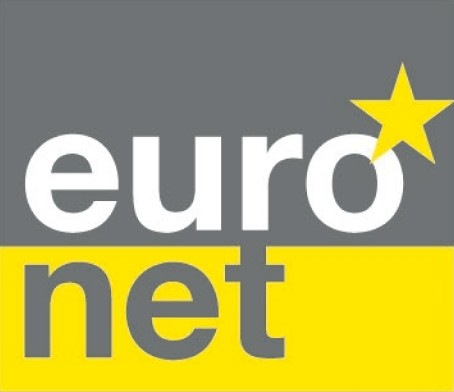 Logo von euro net - dem europäischen Netzwerk Suchtprävention